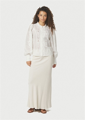 Gilda embroidery bluse White Neo Noir 
